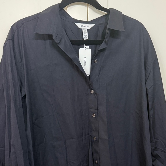 Button-Up Shirt Dress - Picture 3 of 4